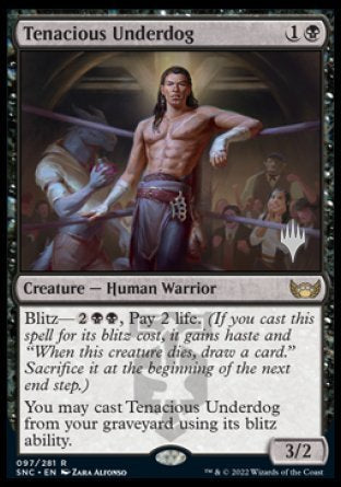 Tenacious Underdog (Promo Pack) [Streets of New Capenna Promos] | Gear Gaming Fayetteville