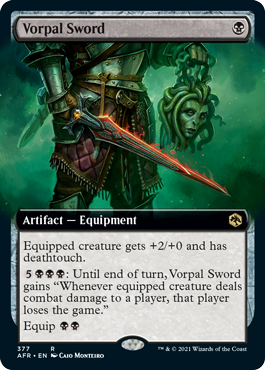 Vorpal Sword (Extended Art) [Dungeons & Dragons: Adventures in the Forgotten Realms] | Gear Gaming Fayetteville