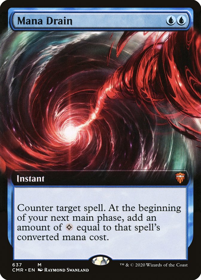 Mana Drain (Extended Art) [Commander Legends] | Gear Gaming Fayetteville