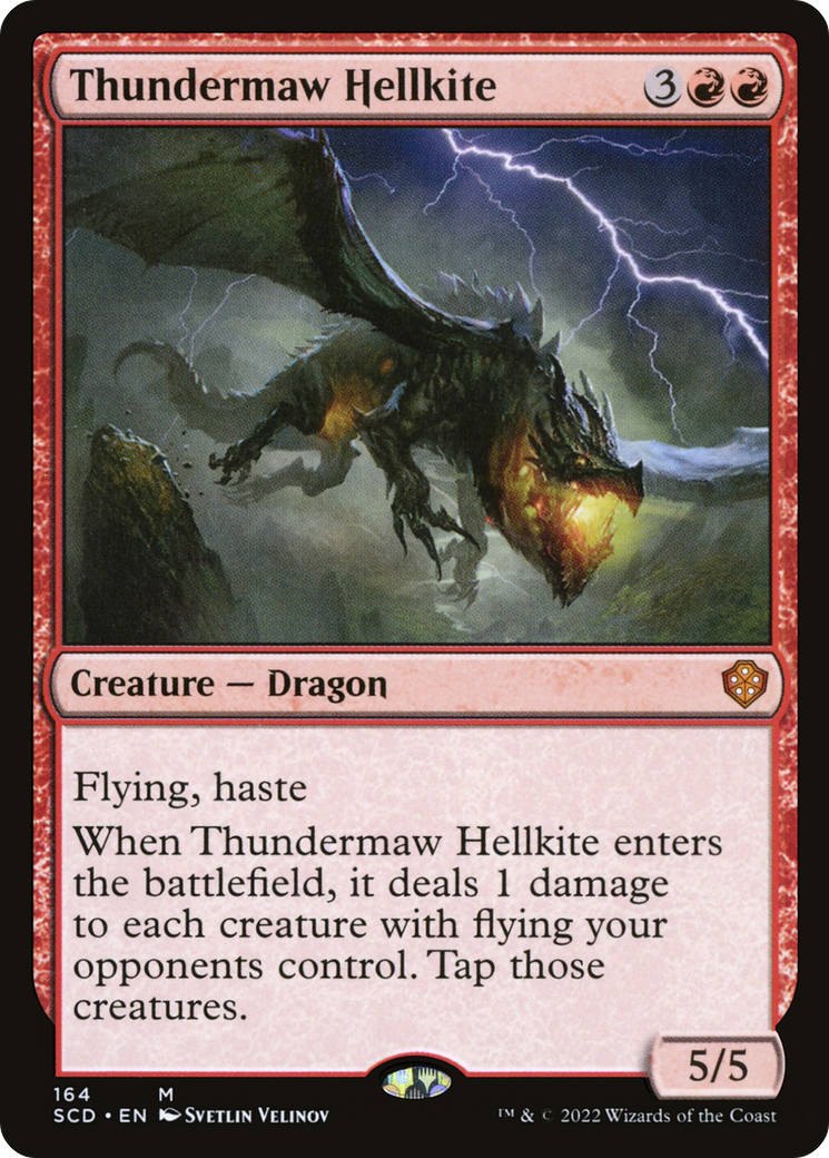 Thundermaw Hellkite [Starter Commander Decks] | Gear Gaming Fayetteville