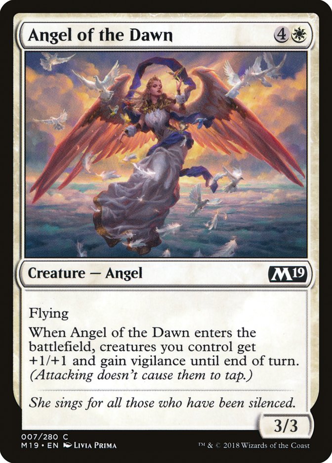 Angel of the Dawn [Core Set 2019] | Gear Gaming Fayetteville