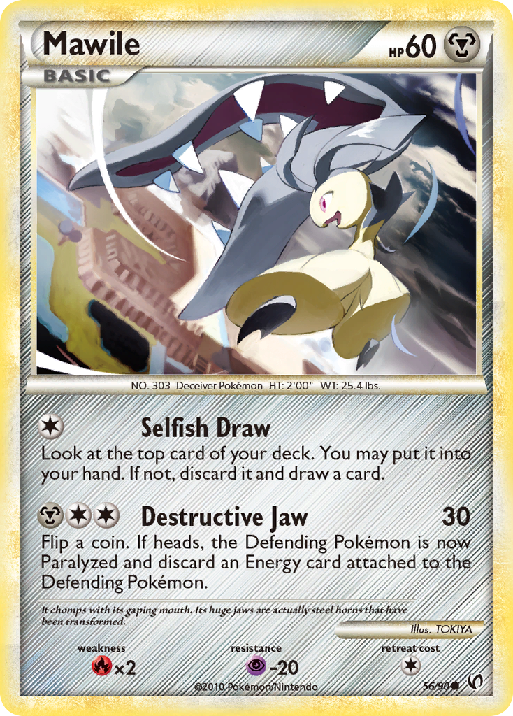 Mawile (56/90) [HeartGold & SoulSilver: Undaunted] | Gear Gaming Fayetteville