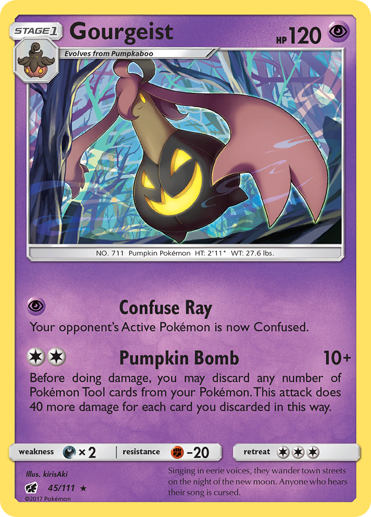 Gourgeist (45/111) [Sun & Moon: Crimson Invasion] | Gear Gaming Fayetteville