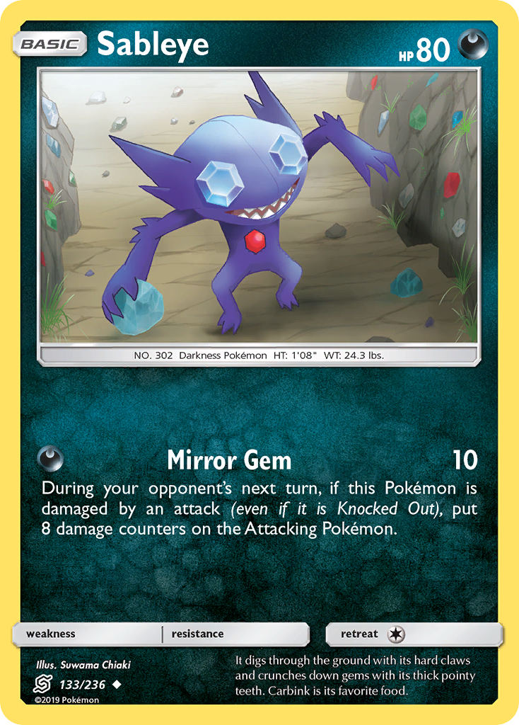 Sableye (133/236) [Sun & Moon: Unified Minds] | Gear Gaming Fayetteville