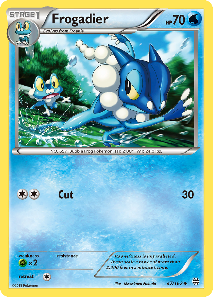 Frogadier (47/162) [XY: BREAKthrough] | Gear Gaming Fayetteville