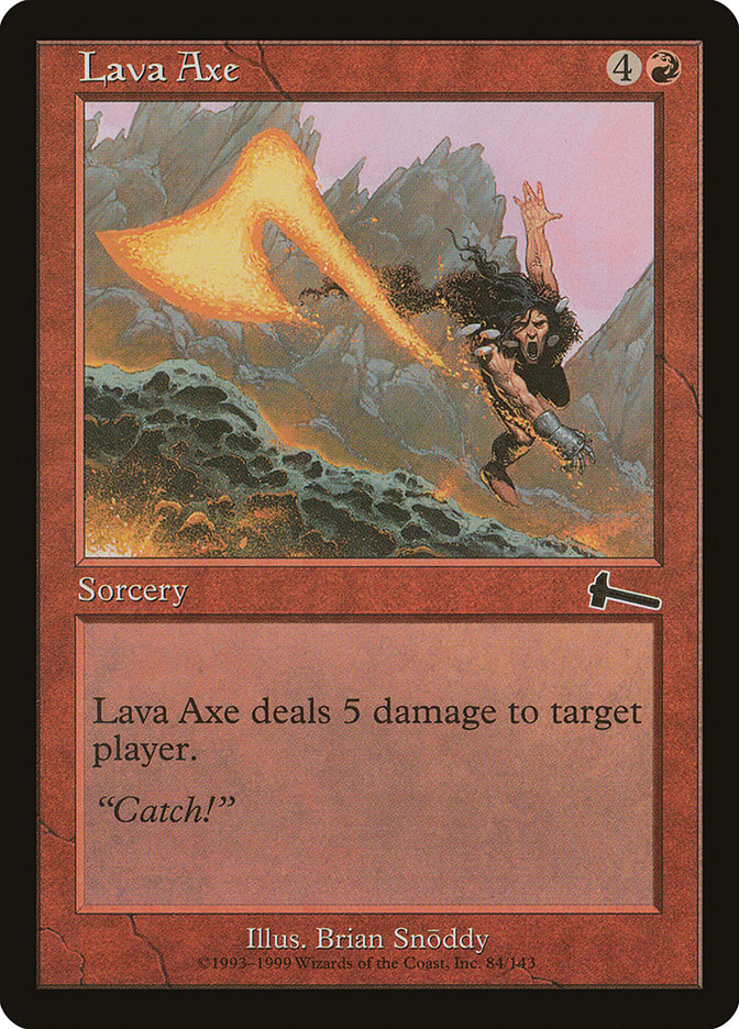 Lava Axe [Urza's Legacy] | Gear Gaming Fayetteville