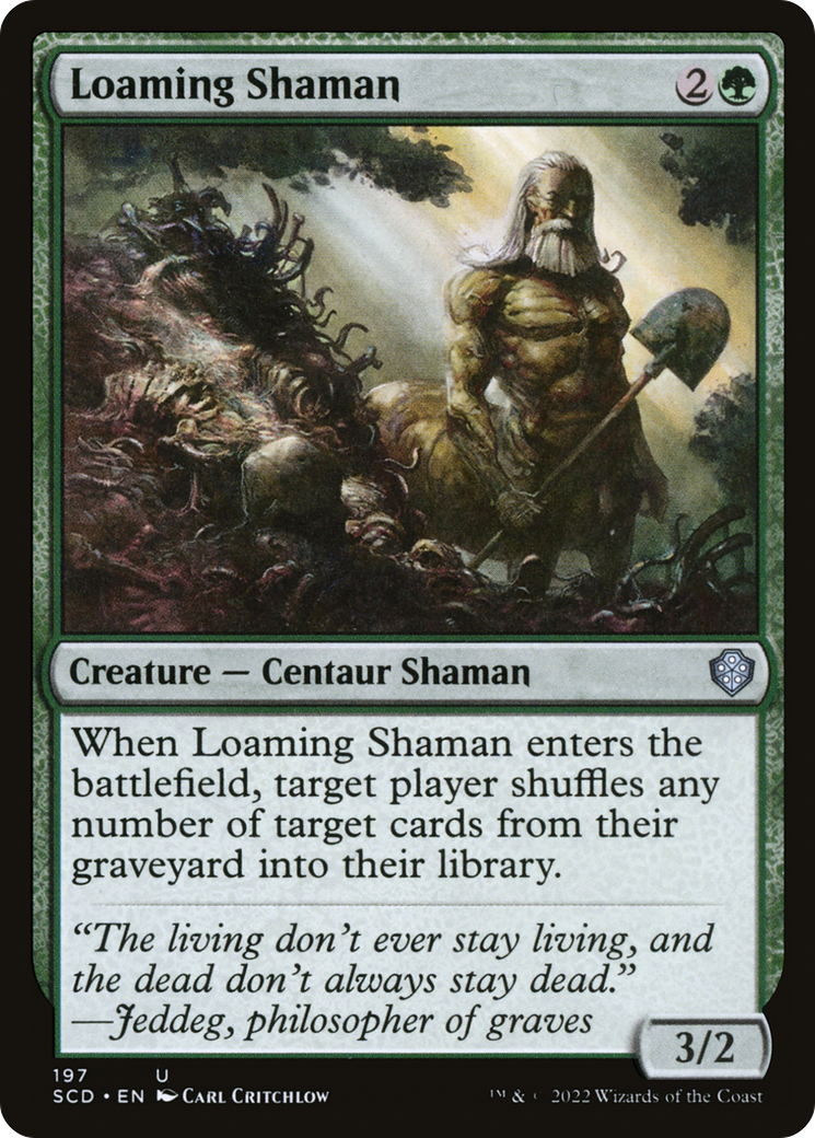 Loaming Shaman [Starter Commander Decks] | Gear Gaming Fayetteville