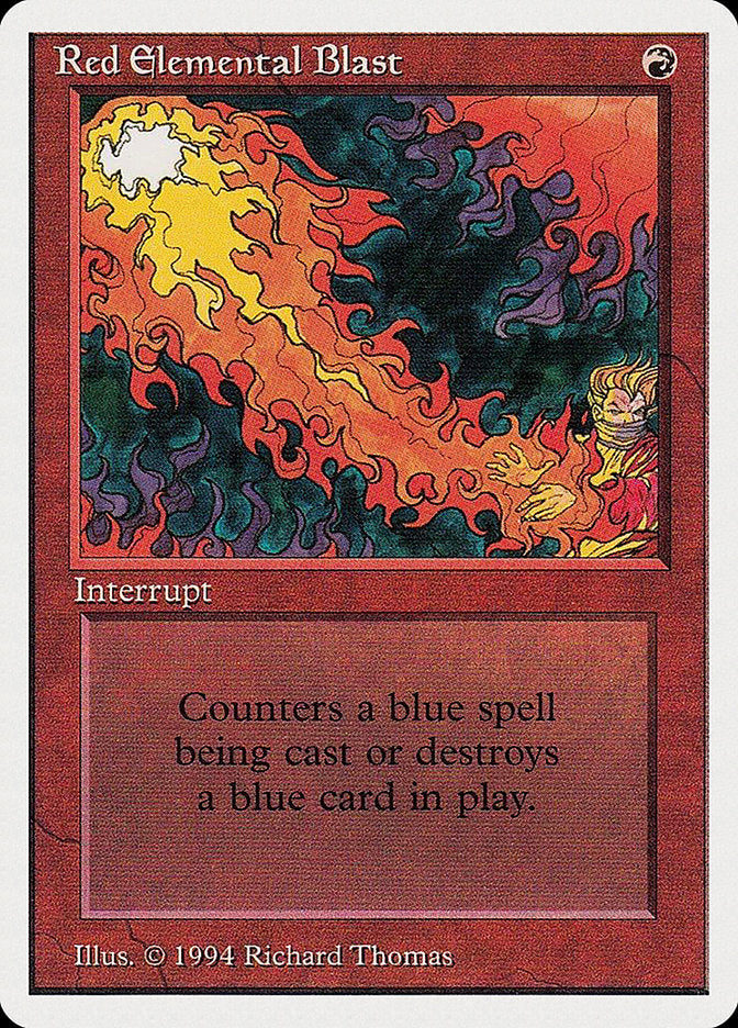 Red Elemental Blast [Summer Magic / Edgar] | Gear Gaming Fayetteville