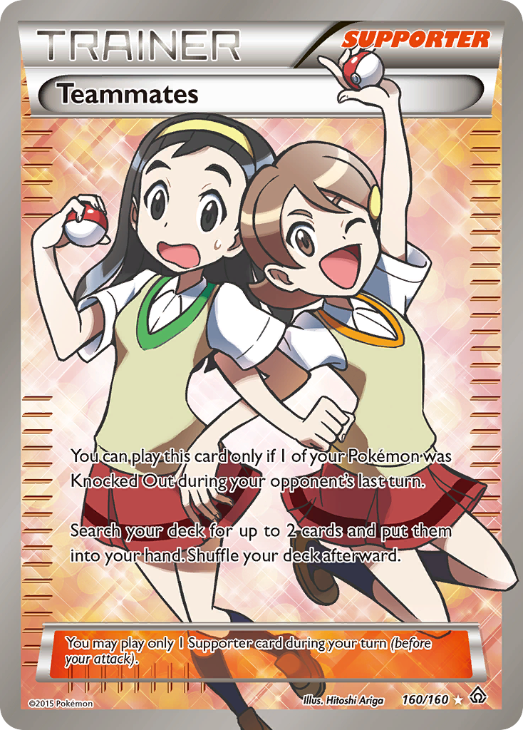 Teammates (160/160) [XY: Primal Clash] | Gear Gaming Fayetteville