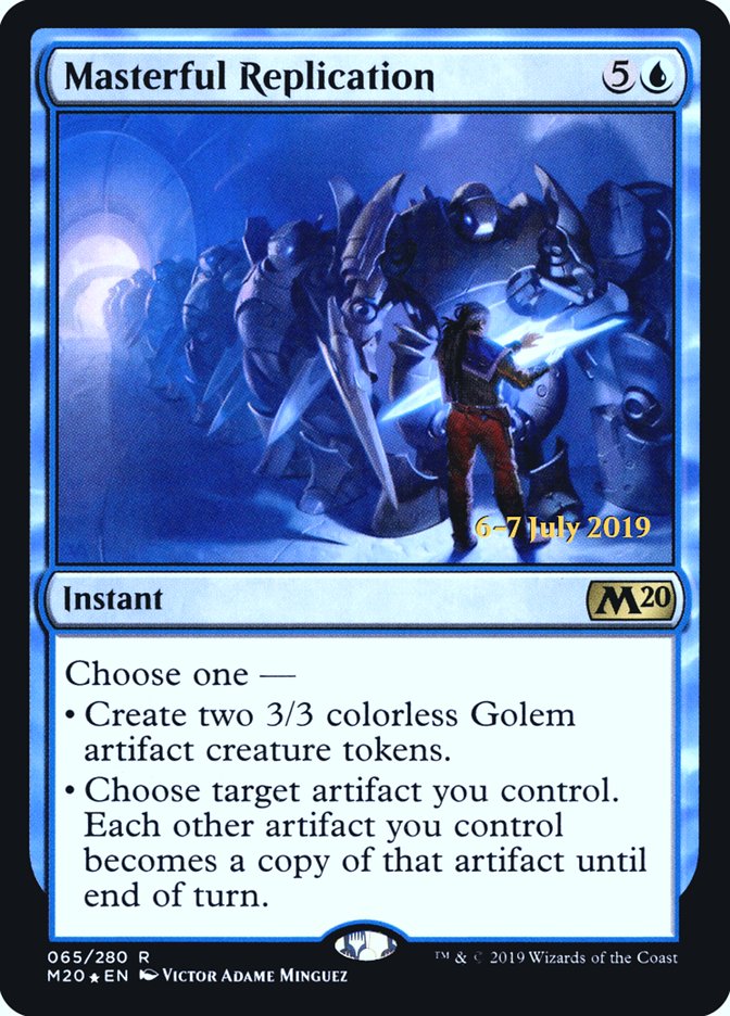 Masterful Replication [Core Set 2020 Prerelease Promos] | Gear Gaming Fayetteville