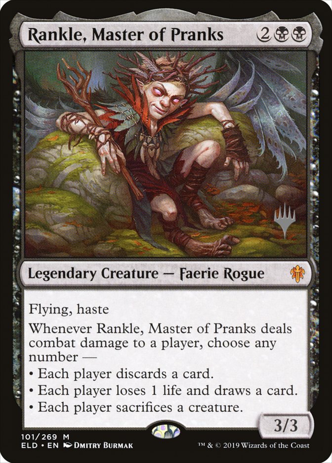 Rankle, Master of Pranks (Promo Pack) [Throne of Eldraine Promos] | Gear Gaming Fayetteville