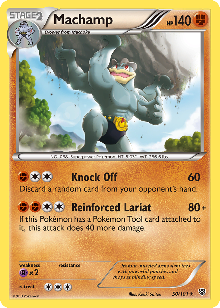 Machamp (50/101) [Black & White: Plasma Blast] | Gear Gaming Fayetteville