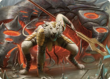 Sunspear Shikari Art Card [Commander Masters Art Series] | Gear Gaming Fayetteville