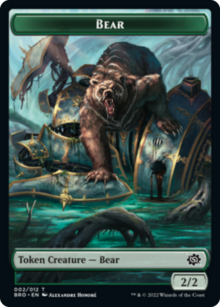 Bear Token [The Brothers' War Tokens] | Gear Gaming Fayetteville