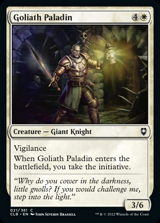 Goliath Paladin [Commander Legends: Battle for Baldur's Gate] | Gear Gaming Fayetteville