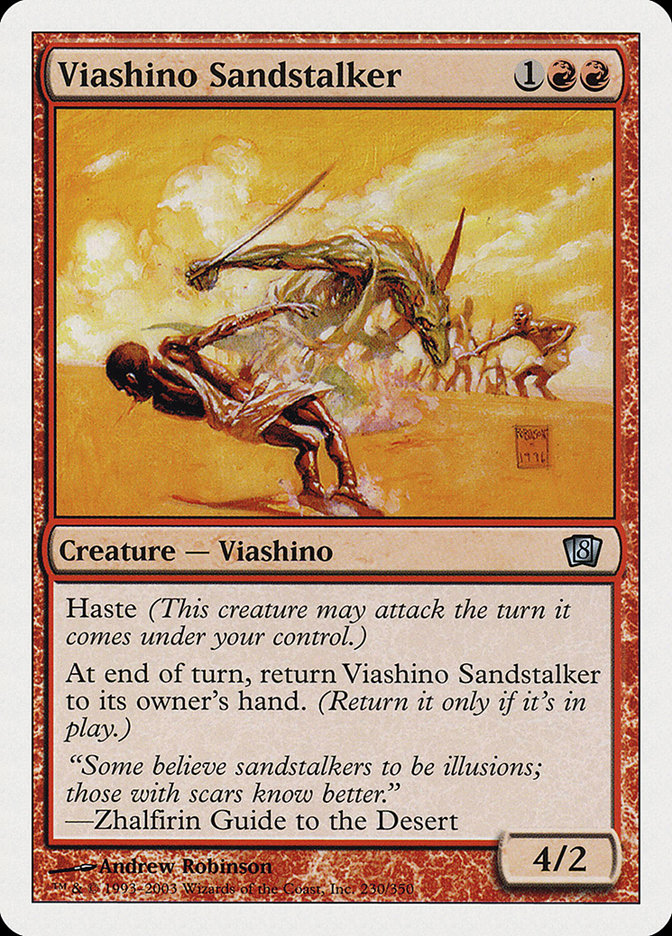 Viashino Sandstalker [Eighth Edition] | Gear Gaming Fayetteville