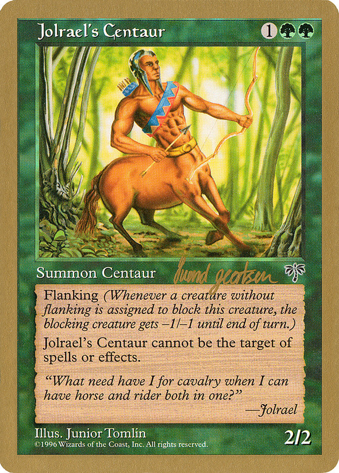 Jolrael's Centaur (Svend Geertsen) [World Championship Decks 1997] | Gear Gaming Fayetteville