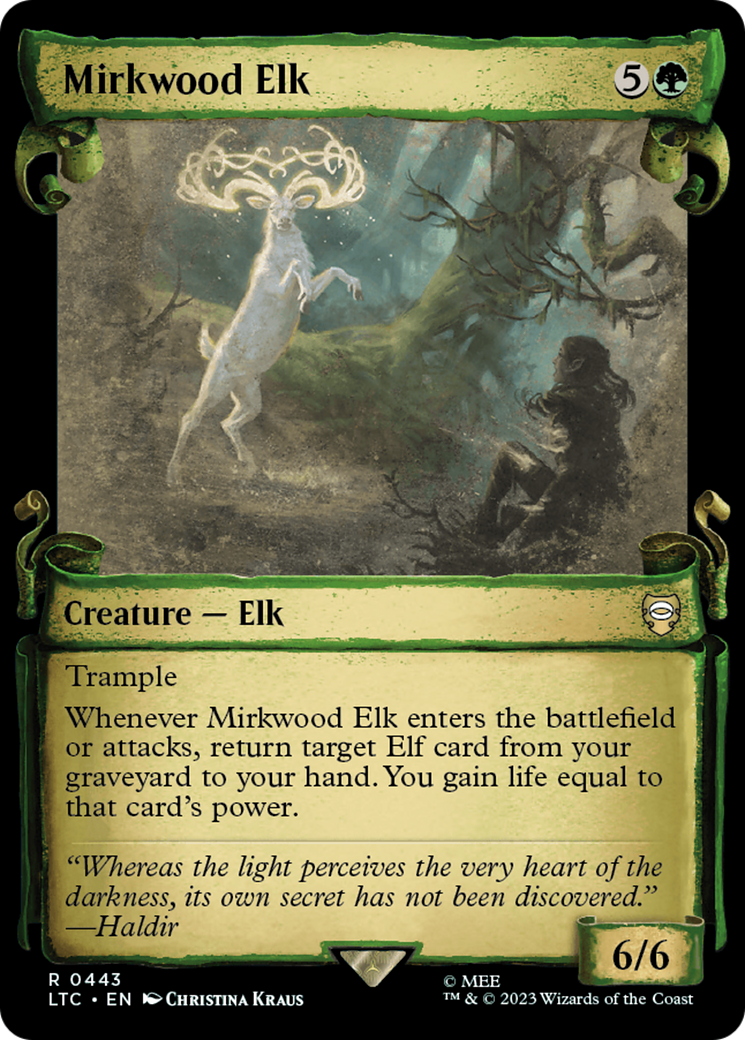 Mirkwood Elk [The Lord of the Rings: Tales of Middle-Earth Commander Showcase Scrolls] | Gear Gaming Fayetteville