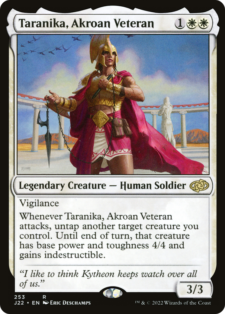 Taranika, Akroan Veteran [Jumpstart 2022] | Gear Gaming Fayetteville