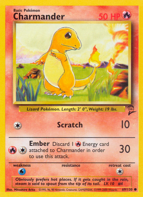 Charmander (69/130) [Base Set 2] | Gear Gaming Fayetteville