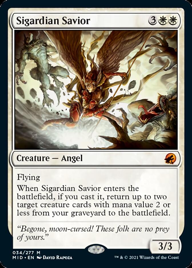 Sigardian Savior [Innistrad: Midnight Hunt] | Gear Gaming Fayetteville