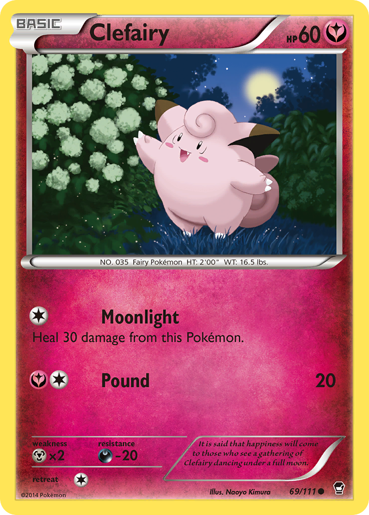 Clefairy (69/111) [XY: Furious Fists] | Gear Gaming Fayetteville