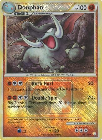 Donphan (40/123) (League Promo) [HeartGold & SoulSilver: Base Set] | Gear Gaming Fayetteville