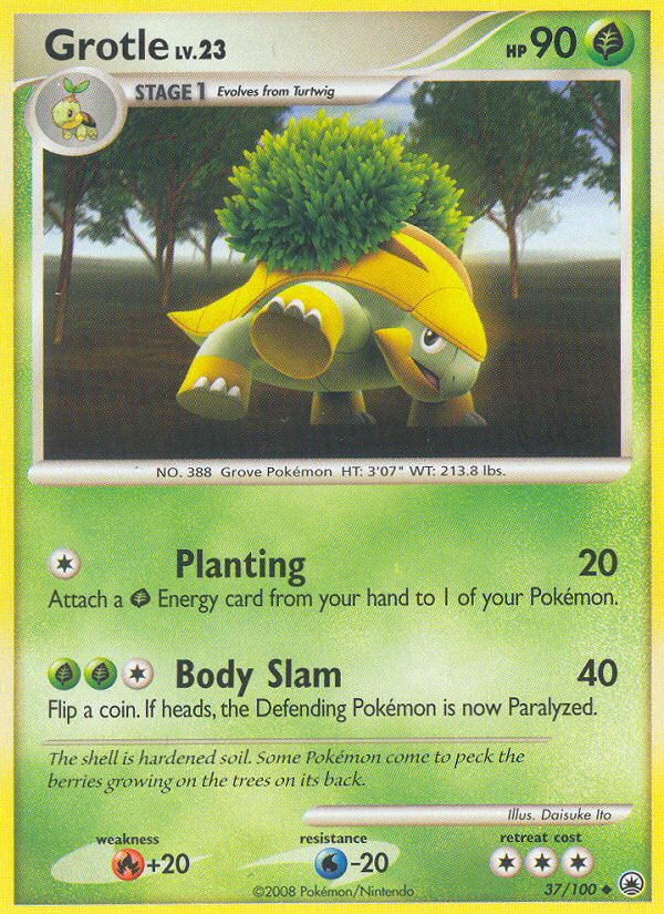 Grotle (37/100) [Diamond & Pearl: Majestic Dawn] | Gear Gaming Fayetteville