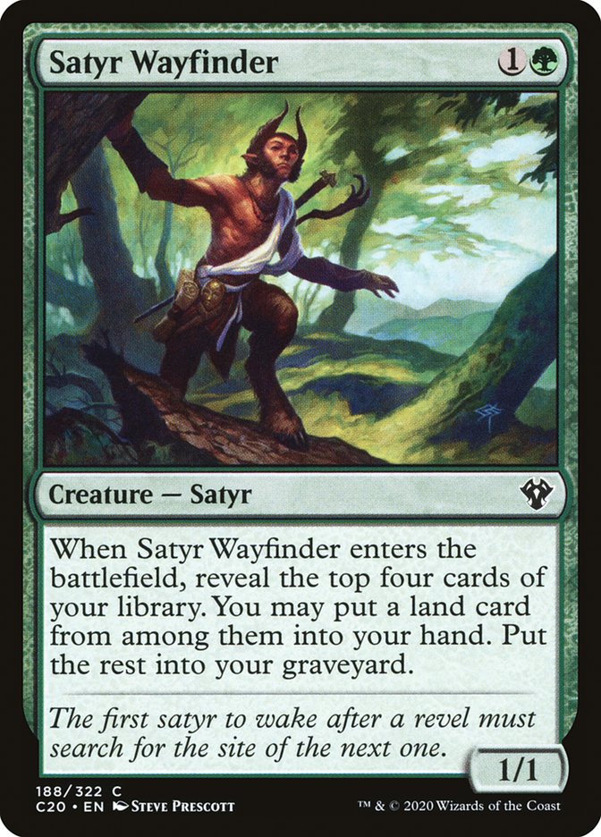 Satyr Wayfinder [Commander 2020] | Gear Gaming Fayetteville