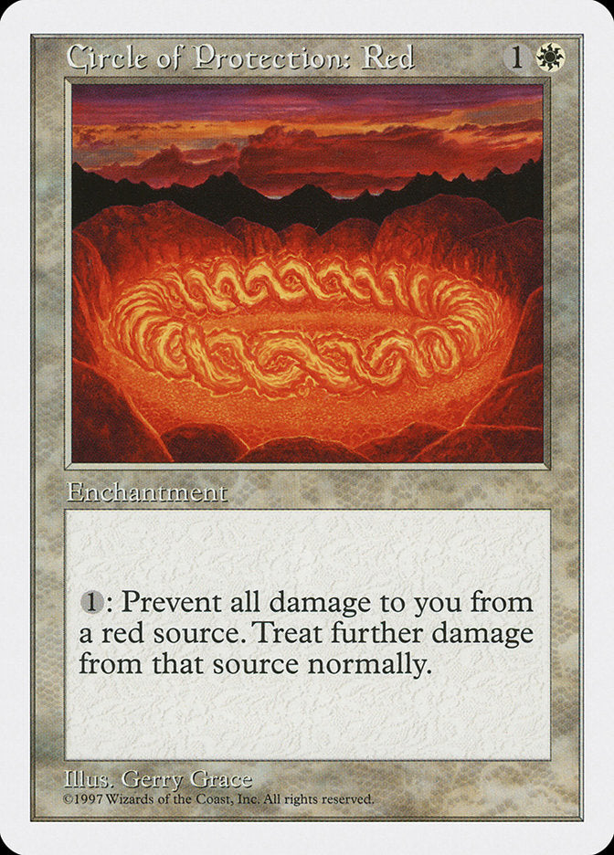 Circle of Protection: Red [Fifth Edition] | Gear Gaming Fayetteville