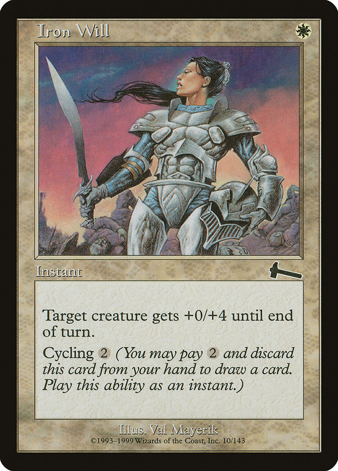 Iron Will [Urza's Legacy] | Gear Gaming Fayetteville