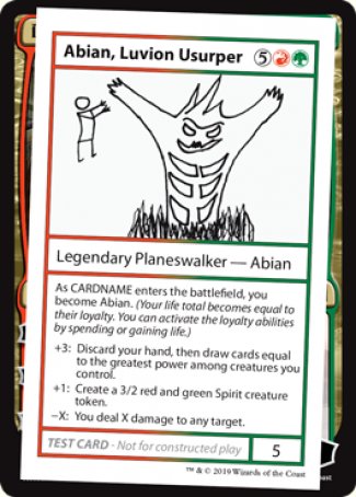 Abian, Luvion Usurper (2021 Edition) [Mystery Booster Playtest Cards] | Gear Gaming Fayetteville