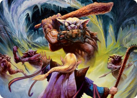 Den of the Bugbear (Dungeon Module) Art Card [Dungeons & Dragons: Adventures in the Forgotten Realms Art Series] | Gear Gaming Fayetteville