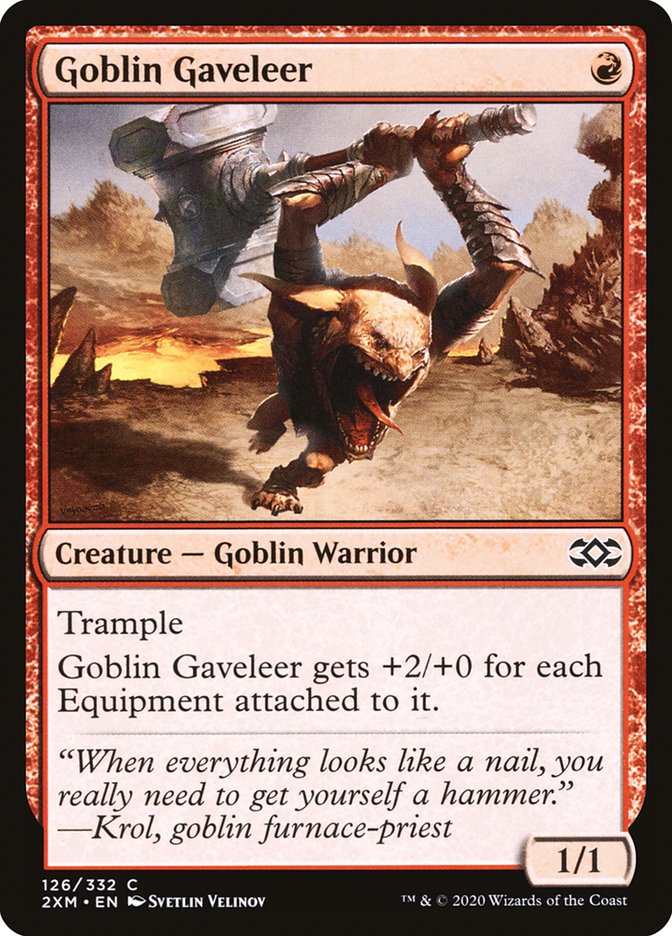 Goblin Gaveleer [Double Masters] | Gear Gaming Fayetteville