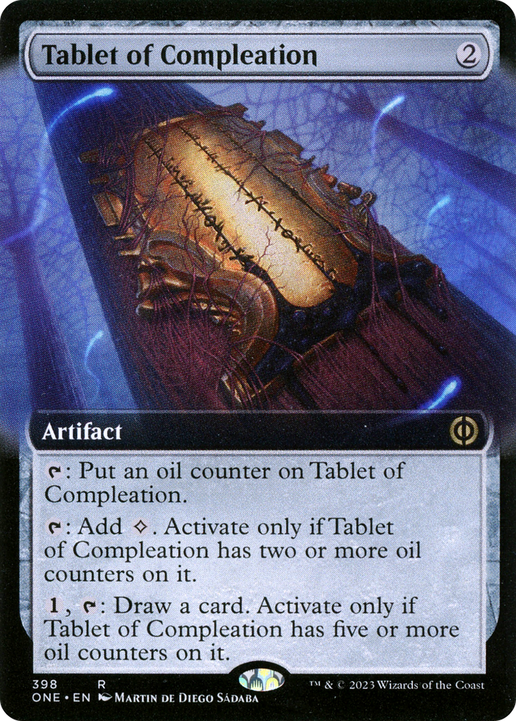 Tablet of Compleation (Extended Art) [Phyrexia: All Will Be One] | Gear Gaming Fayetteville