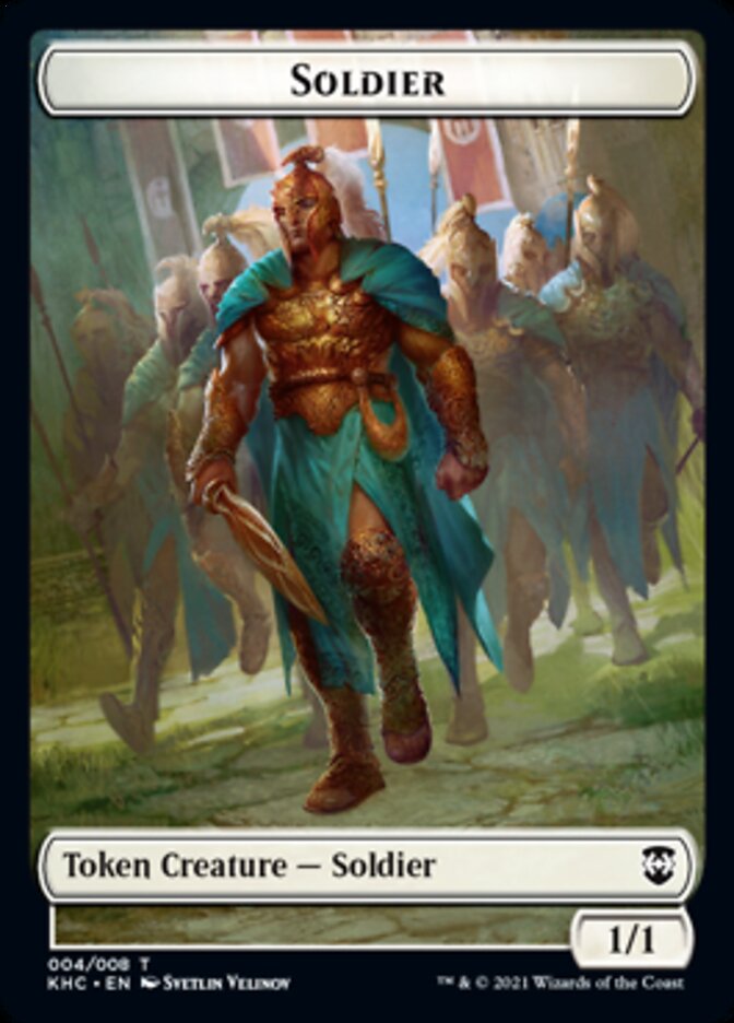 Soldier Token [Kaldheim Commander Tokens] | Gear Gaming Fayetteville