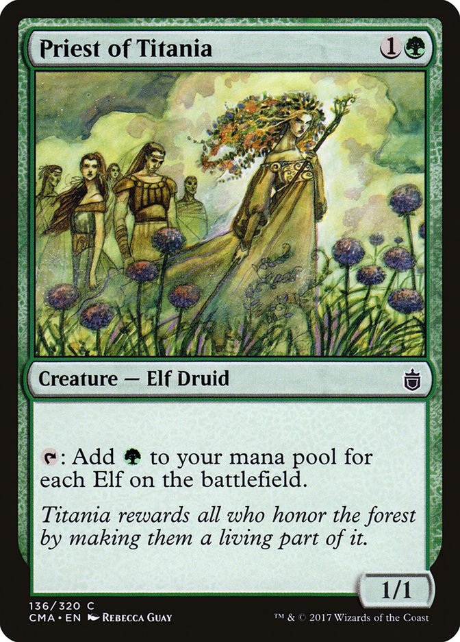 Priest of Titania [Commander Anthology] | Gear Gaming Fayetteville