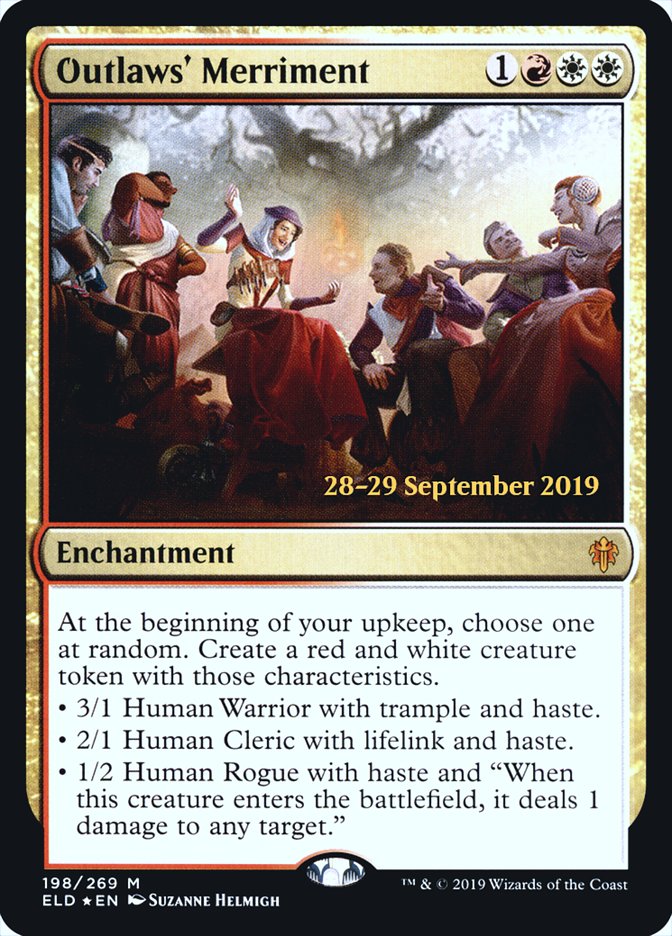 Outlaws' Merriment [Throne of Eldraine Prerelease Promos] | Gear Gaming Fayetteville