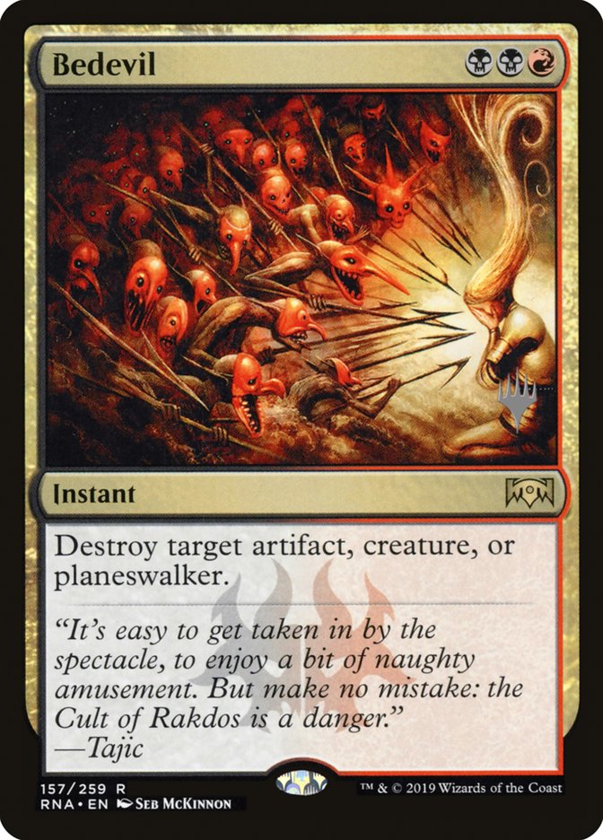 Bedevil (Promo Pack) [Ravnica Allegiance Promos] | Gear Gaming Fayetteville