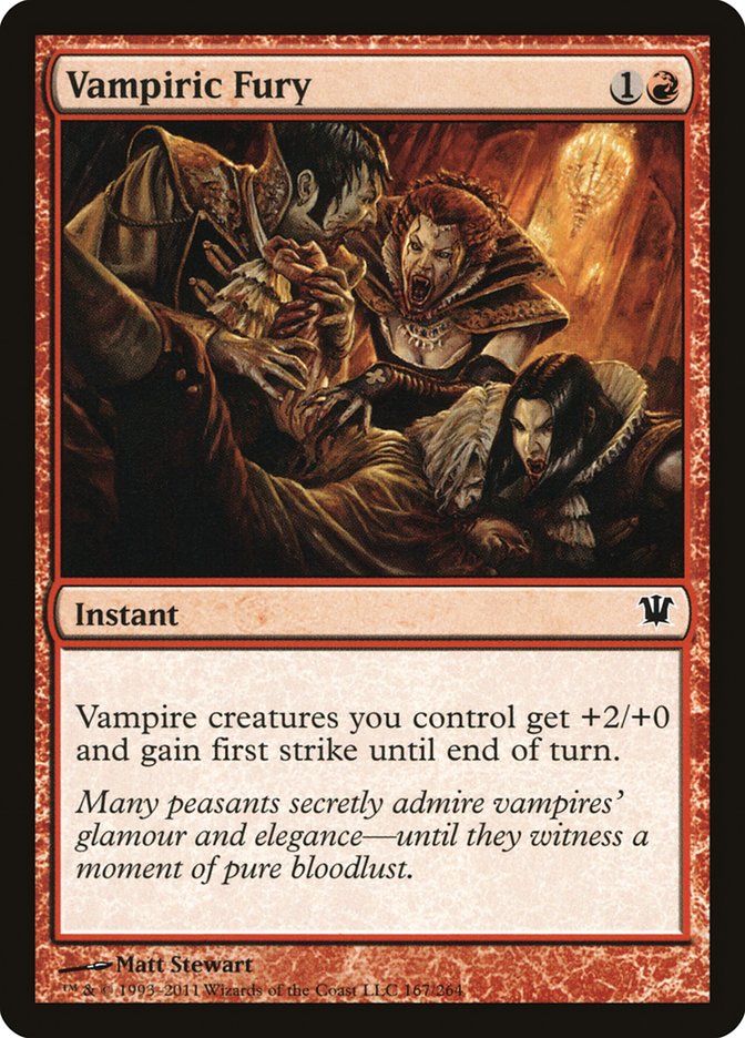 Vampiric Fury [Innistrad] | Gear Gaming Fayetteville