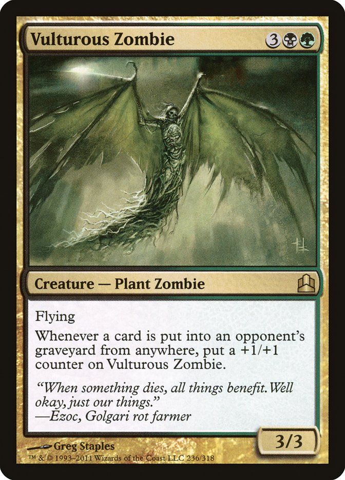 Vulturous Zombie [Commander 2011] | Gear Gaming Fayetteville