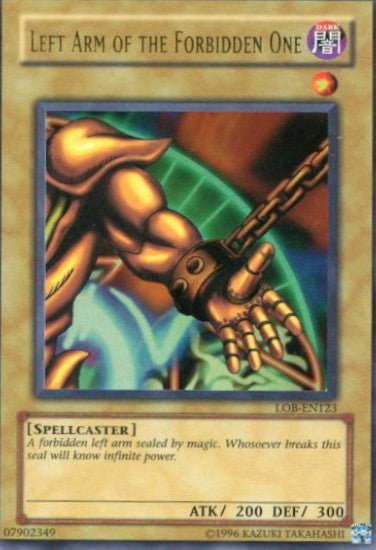 Left Arm of the Forbidden One [LOB-EN123] Ultra Rare | Gear Gaming Fayetteville