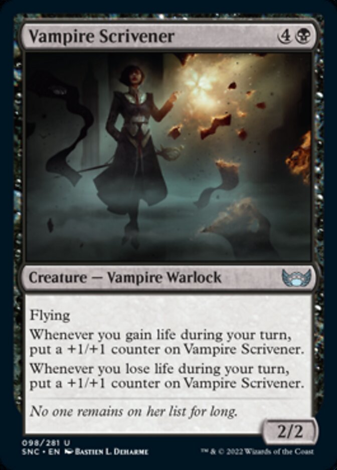 Vampire Scrivener [Streets of New Capenna] | Gear Gaming Fayetteville