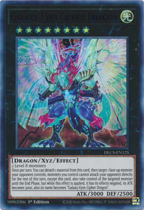 Galaxy-Eyes Cipher Dragon (Purple) [DLCS-EN125] Ultra Rare | Gear Gaming Fayetteville