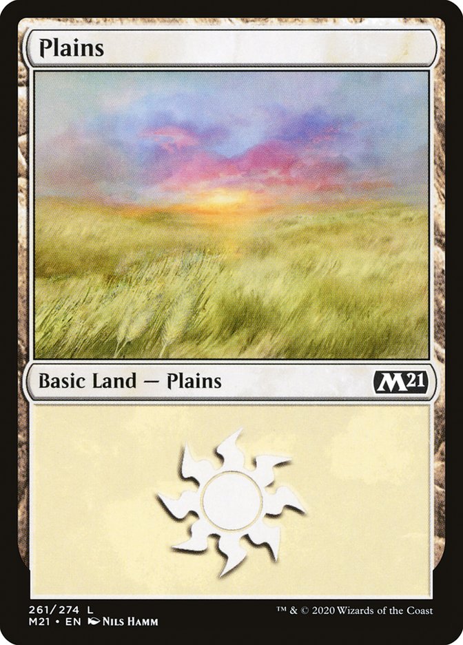 Plains (261) [Core Set 2021] | Gear Gaming Fayetteville