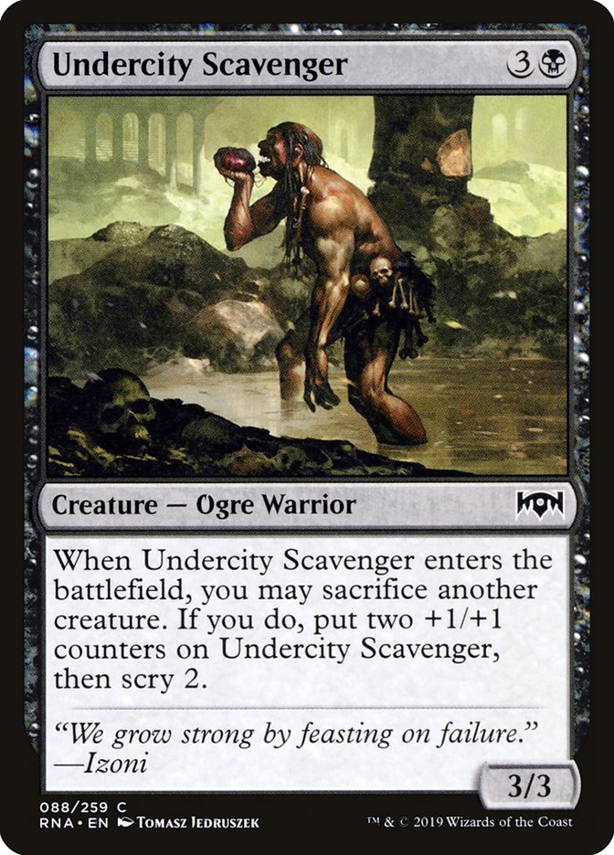 Undercity Scavenger [Ravnica Allegiance] | Gear Gaming Fayetteville