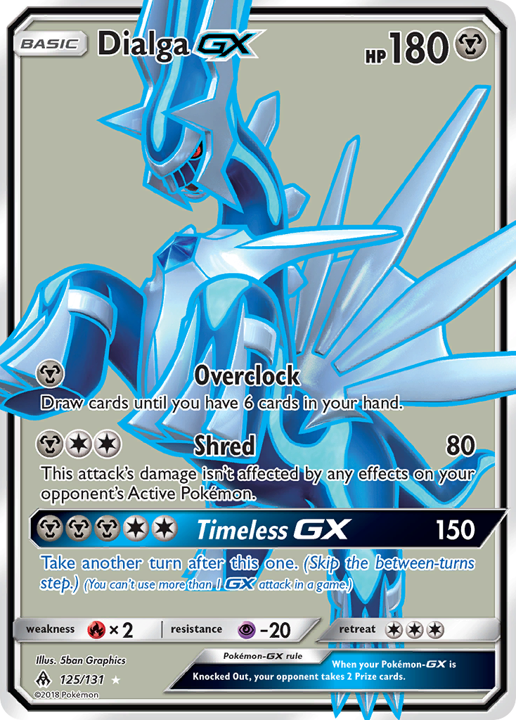 Dialga GX (125/131) [Sun & Moon: Forbidden Light] | Gear Gaming Fayetteville