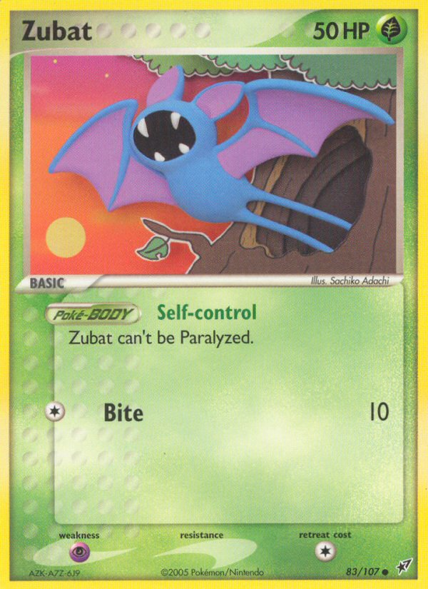 Zubat (83/107) [EX: Deoxys] | Gear Gaming Fayetteville