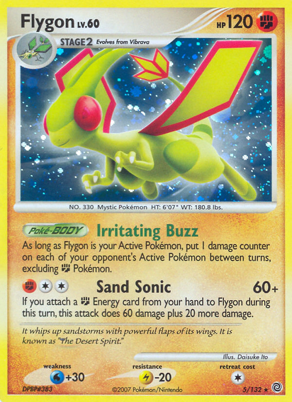 Flygon (5/132) [Diamond & Pearl: Secret Wonders] | Gear Gaming Fayetteville