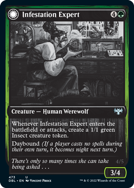 Infestation Expert // Infested Werewolf [Innistrad: Double Feature] | Gear Gaming Fayetteville